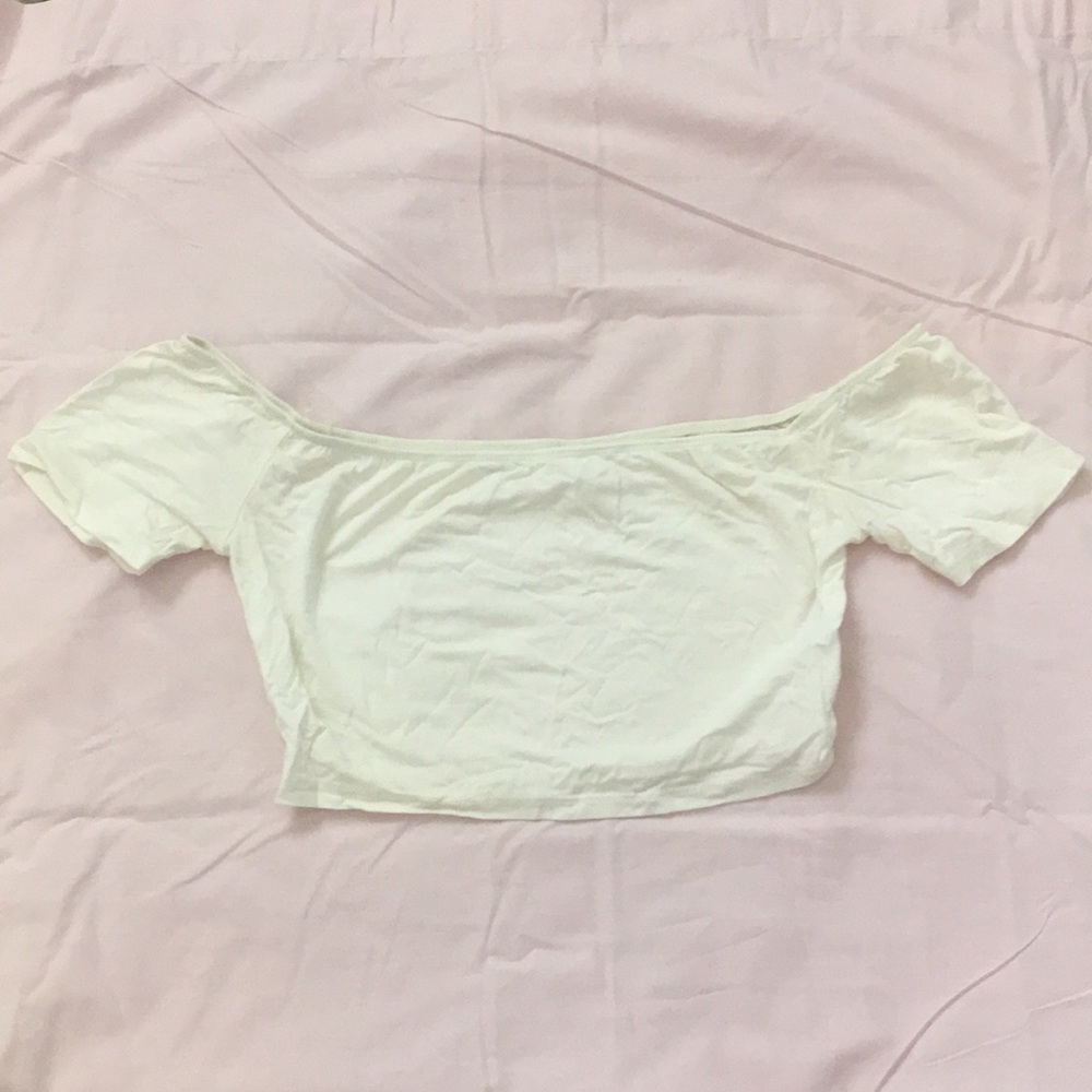 Tobi Ivory Crop Top